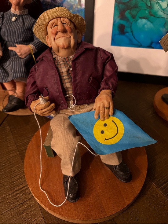 Richard simmons Other - Richard Simmons Nana's Family Gentleman Doll with Kite Vintage